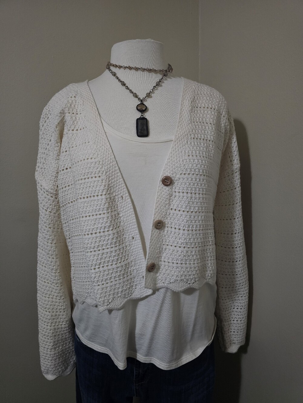 Cropped Cardigan